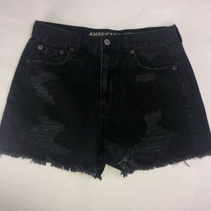 NWOT American Eagle Outfitters Black Mom Shorts